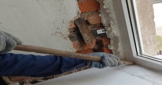 Демонтаж оконных откосов по выгодной цене от 510 руб. в Кстово - Сварной-Ксв
